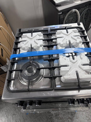 *Current Model* Beko 60cm Dual Fuel Stainless Steel Freestanding Oven BFC60GMX [Factory Second]