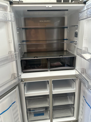 *Brand New * CHiQ 601L Four Door Fridge Silver CCD596NS [5 Years Warranty] - DMS Appliances