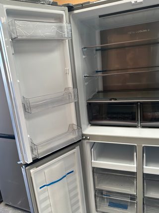 *Brand New * CHiQ 601L Four Door Fridge Silver CCD596NS [5 Years Warranty] - DMS Appliances
