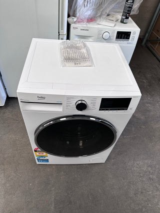 *AMAZING VALUE*  Beko BFLB902ADW 9kg Auto Dose Front Load Washing Machine [Factory Second]
