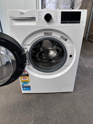 *AMAZING VALUE*  Beko BFLB902ADW 9kg Auto Dose Front Load Washing Machine [Factory Second]