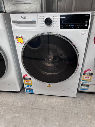 Beko 9kg Autodose WiFi Connected Washing Machine with Steam BFLB904ADW [Factory Second]