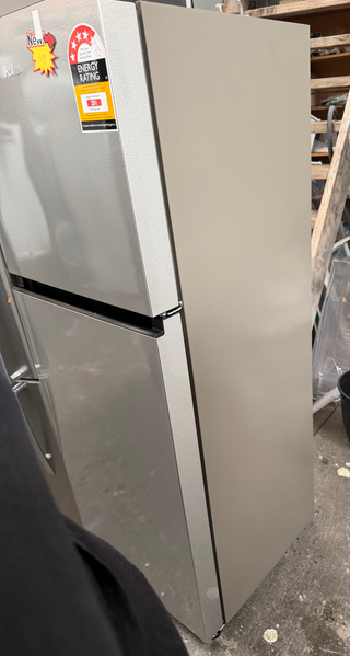 [ Current Model ]Haier 300 Series 208L Top Mount Refrigerator Satina HRF210TS [Factory Second] - DMS Appliances