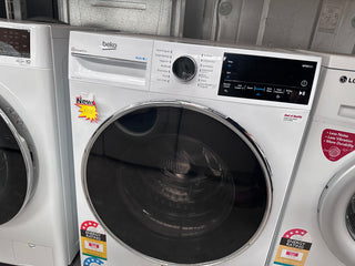Beko 9kg Autodose WiFi Connected Washing Machine with Steam BFLB904ADW [Factory Second]