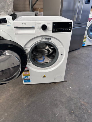 *AMAZING VALUE*  Beko BFLB902ADW 9kg Auto Dose Front Load Washing Machine [Factory Second]