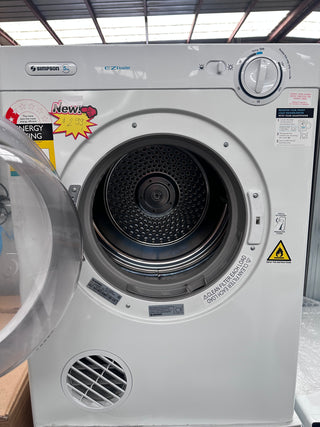 Simpson SDV501 5kg Ezi Loader Vented Dryer [Refurbished]