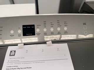 *Current Model*Fisher & Paykel Series 5 10kg Top Load Washing Machine with UV Sanitise WL1064G1 [Factory Second] - DMS Appliances