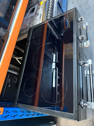 *Amazing Value* Beko 90 cm Black Induction Multi Door Freestanding Oven BRC916IMB [Factory Second]