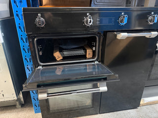 *Amazing Value* Beko 90 cm Black Induction Multi Door Freestanding Oven BRC916IMB [Factory Second]