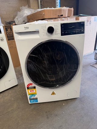 Beko 9kg Autodose WiFi Connected Washing Machine with Steam BFLB904ADW [Factory Second]