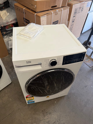 Beko 9kg Autodose WiFi Connected Washing Machine with Steam BFLB904ADW [Factory Second] - DMS Appliances
