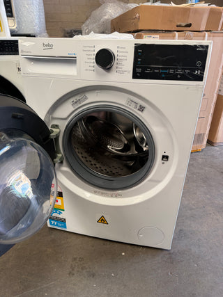 Beko 9kg Autodose WiFi Connected Washing Machine with Steam BFLB904ADW [Factory Second] - DMS Appliances