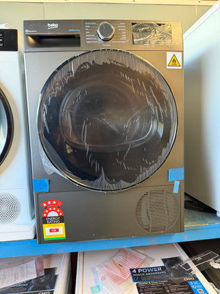 Beko 9kg Heat Pump Dryer with Steam and Wi-Fi Graphite BDPB903SG [Factory Second]