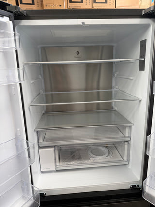 *Current Model* Fisher & Paykel Series 7 511L French Door Fridge With Ice and Water Black Stainless Steel RF505ANUB1 [Factory Second] - DMS Appliances