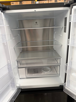 *Current Model* Fisher & Paykel Series 7 511L French Door Fridge With Ice and Water Black Stainless Steel RF505ANUB1 [Factory Second] - DMS Appliances