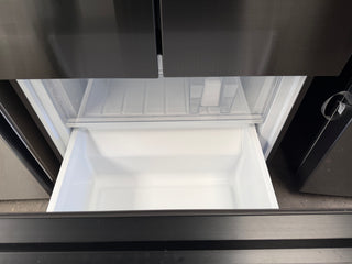 *Current Model* Fisher & Paykel Series 7 511L French Door Fridge With Ice and Water Black Stainless Steel RF505ANUB1 [Factory Second] - DMS Appliances