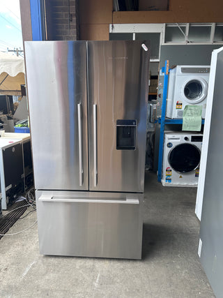 *Current Model *Fisher & Paykel 569L ActiveSmart French Door Fridge RF610ADUX5 [Factory Second]