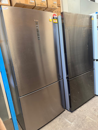 * Left Hinge* Haier 493L Bottom Mount Fridge Satina HRF520BS [Factory Seconds]