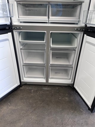 *Current Model* Haier HRF580YHC 508L Quad Door Fridge (Black) [Factory Second]