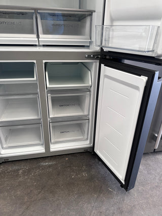 *Current Model* Haier HRF580YHC 508L Quad Door Fridge (Black) [Factory Second]