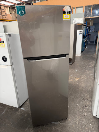 Hisense 350L Stainless Steel Top Mount Fridge [Refurbished]