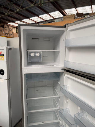 Hisense 350L Stainless Steel Top Mount Fridge [Refurbished]