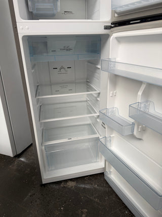 Hisense 350L Stainless Steel Top Mount Fridge [Refurbished]