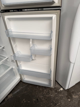 Hisense 350L Stainless Steel Top Mount Fridge [Refurbished]