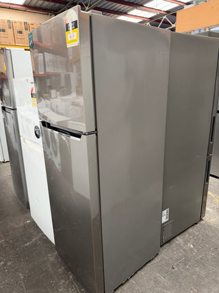 Hisense 350L Stainless Steel Top Mount Fridge [Refurbished]