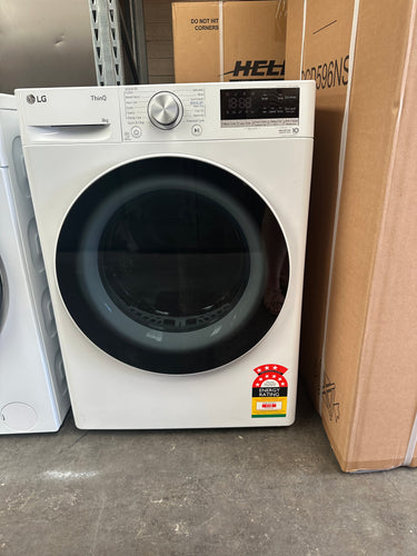 *Current Model * LG DVH5-08W Series 5 8kg Heat Pump Dryer (White) [Factory Second]