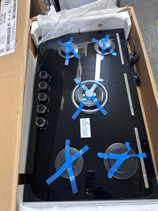 *Current model* Beko 90cm Black Tempered Glass Gas Cooktop BCT90GG1  [Carton Damage]