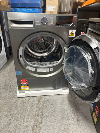 Beko 9kg Heat Pump Dryer with Steam and Wi-Fi Graphite BDPB903SG [Factory Second]