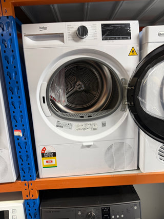 *Current Model* Beko 8kg Sensor Controlled Condenser Tumble Dryer BDCB8020W [Factory Second] (Copy)