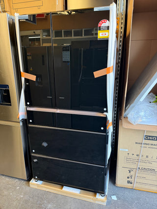 *Made in Japan* Hitachi 735L Black Glass finish R-ZX740RA Non Plumbed Refrigerator [Factory Second]