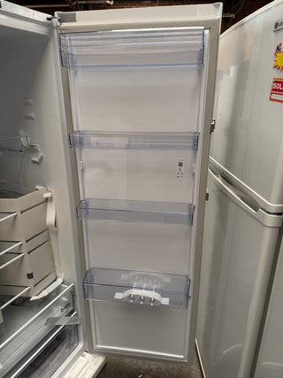 *Current Model* Beko 351L BAF369W Upright Refrigerator [Factory Second] - DMS Appliances