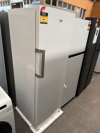 *Current Model* Beko 351L BAF369W Upright Refrigerator [Factory Second] - DMS Appliances