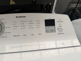 *LATE MODEL*  Simpson 8kg Top Loader [Refurbished]