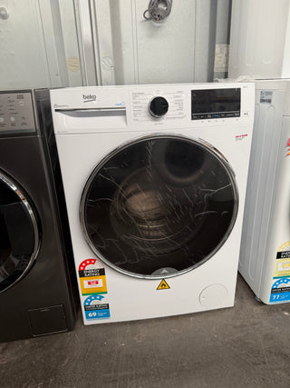*Current Model * Beko 8kg Front Load Washing Machine with Steam BFLB8020W [Factory Second ]
