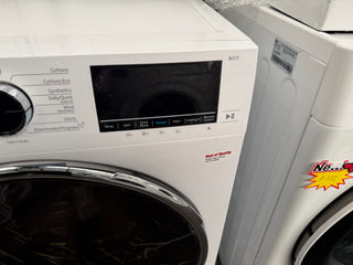 *Current Model * Beko 8kg Front Load Washing Machine with Steam BFLB8020W [Factory Second ] - DMS Appliances