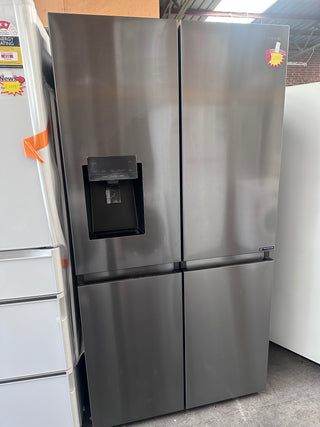 *Display * Hisense HRCD586TBWB 585L French Door Fridge (Black Steel) [3 Years Warranty]