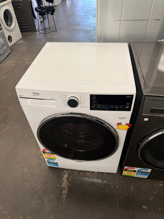 *Current Model * Beko 12kg Front Loader BFLB124ADW [Factory Second] - DMS Appliances