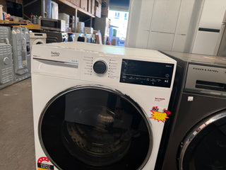 *Current Model * Beko 12kg Front Loader BFLB124ADW [Factory Second] - DMS Appliances