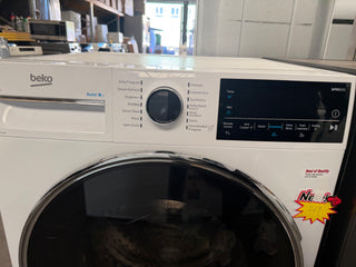 *Current Model * Beko 12kg Front Loader BFLB124ADW [Factory Second] - DMS Appliances
