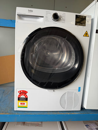*Made in Europe* Beko 8kg Sensor Controlled Heat Pump Tumble Dryer BDPB8010W [Factory Second]