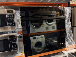 *Curent Model* Haier 60cm 500 Series Built-in Pyrolytic Oven with Steam Assist Black HWO60S14TPB6 [Factory Second] - DMS Appliances