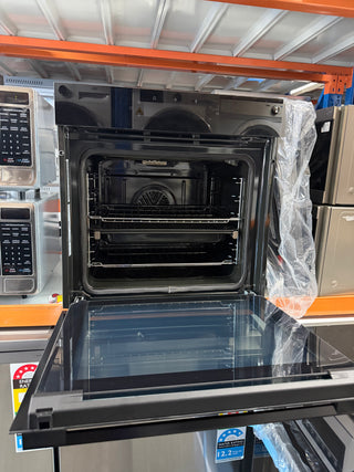 *Curent Model* Haier 60cm 500 Series Built-in Pyrolytic Oven with Steam Assist Black HWO60S14TPB6 [Factory Second] - DMS Appliances