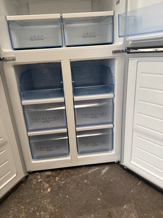 Hisense White 512L French Door Fridge [Refurbished] - DMS Appliances