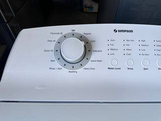 Simpson 9kg Top Loader [Refurbished]