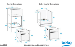 *Current Model*Beko 60cm Built-In Oven with Airfry-SteamAssist & Pyrolytic Cleaning BBO6851PSDX [Factory Second]]