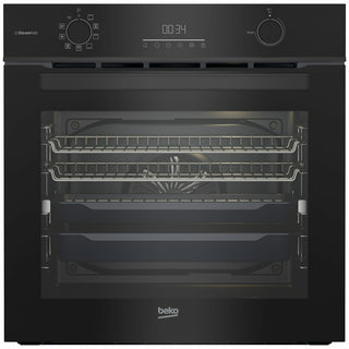*Made in Europe* Beko 60cm Pyrolytic Multifunction Oven with SteamAdd and Airfry BBO6851PDX [Carton Damage]